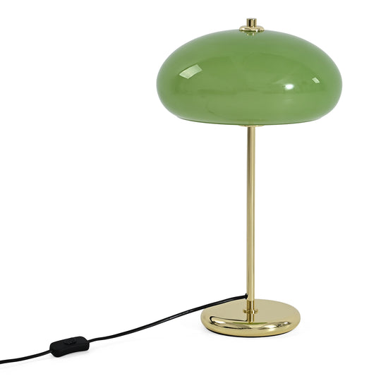 LIVMORE Art Deco Stil -Pendelleuchte mit Glasschirm, E27 Fassung, 1,5 m Kabel, 30 x 50,2 cm, Dunkelgrau