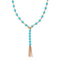 Sleeping Beauty Farbe Muschelkernperle Halskette ca. Flexibles cm Reine Legierung gelb vergoldet 480.00 ct