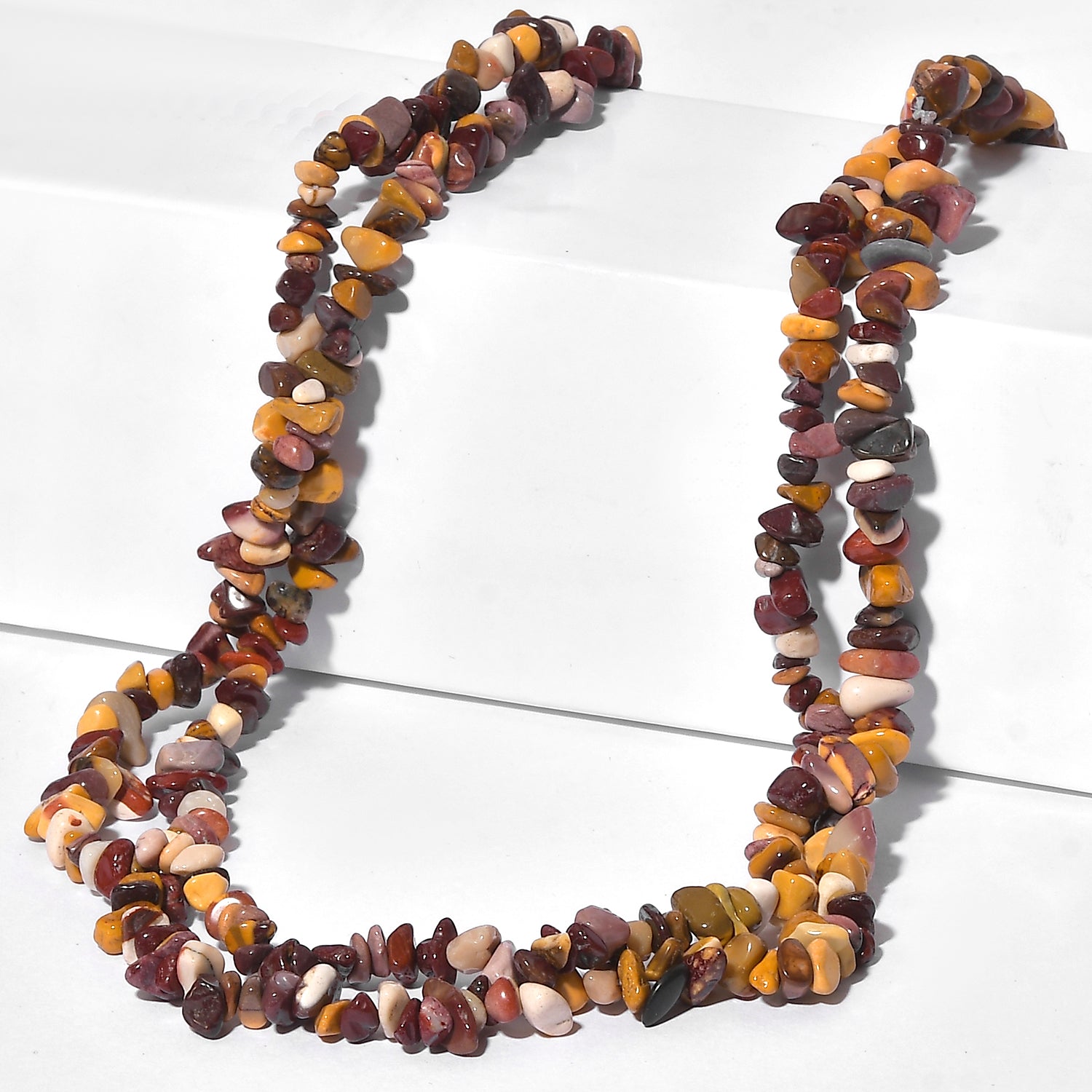 Mookite Halskette 142 cm ca. 550.45 ct