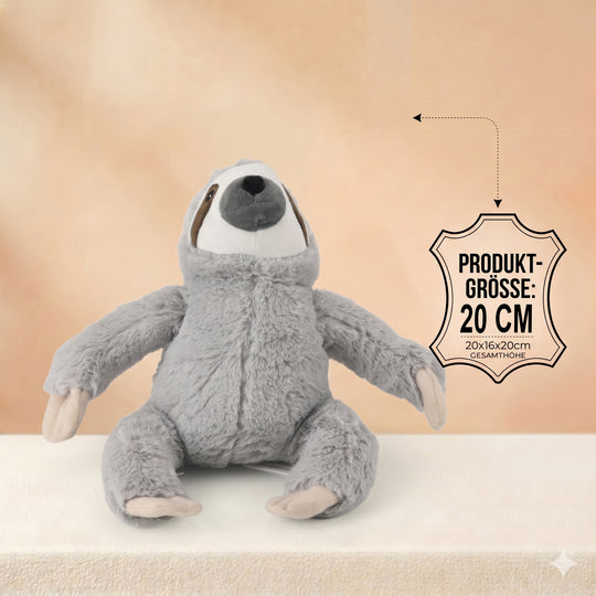LIVMORE Koala Türstopper, Polyester mit Sandfüllung, 1 kg, 20 x 16 x 20 cm, Grau