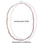 Erdbeer-Howlit Halskette 142 cm ca. 473.35 ct