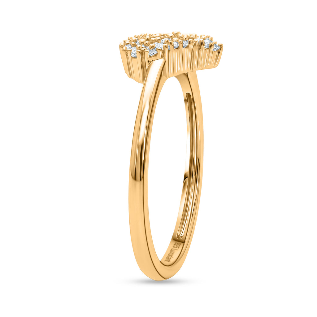 750 Gelbgold vermeil