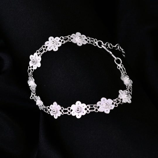 D'Joy Royal Bali Tarakashi 925 Silber Armband ca. 19 cm ca. 7,32g