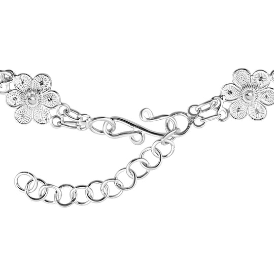 D'Joy Royal Bali Tarakashi 925 Silber Armband ca. 19 cm ca. 7,32g