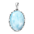 D'Joy Larimar Anhänger 925 Silber rhodiniert ca. 13,99 ct.