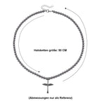 Terahertz Halskette ca. 45 cm + 5 cm Extender, 316L Edelstahl ca. 85.00 ct