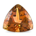AAAA Natural Golden Tanzanite Trillion 7 Faceted Cut, ca. 1.20 ct