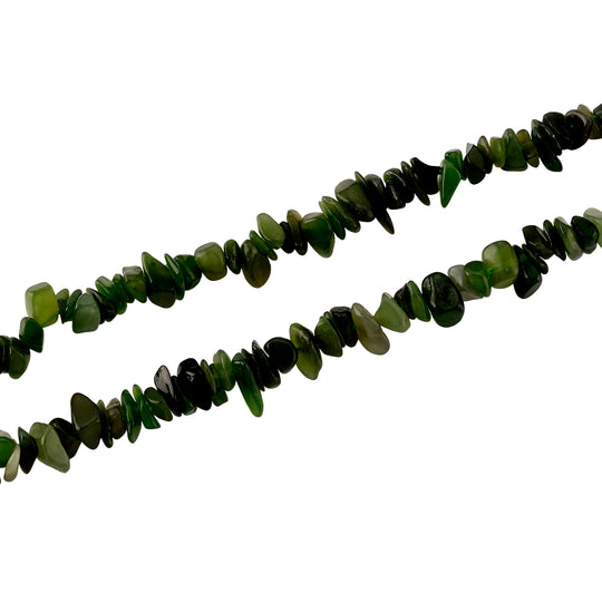 Nephrit Jade Halskette 81 cm ca. 300.00 ct