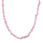 Kunzit Halskette 81 cm ca. 300.00 ct
