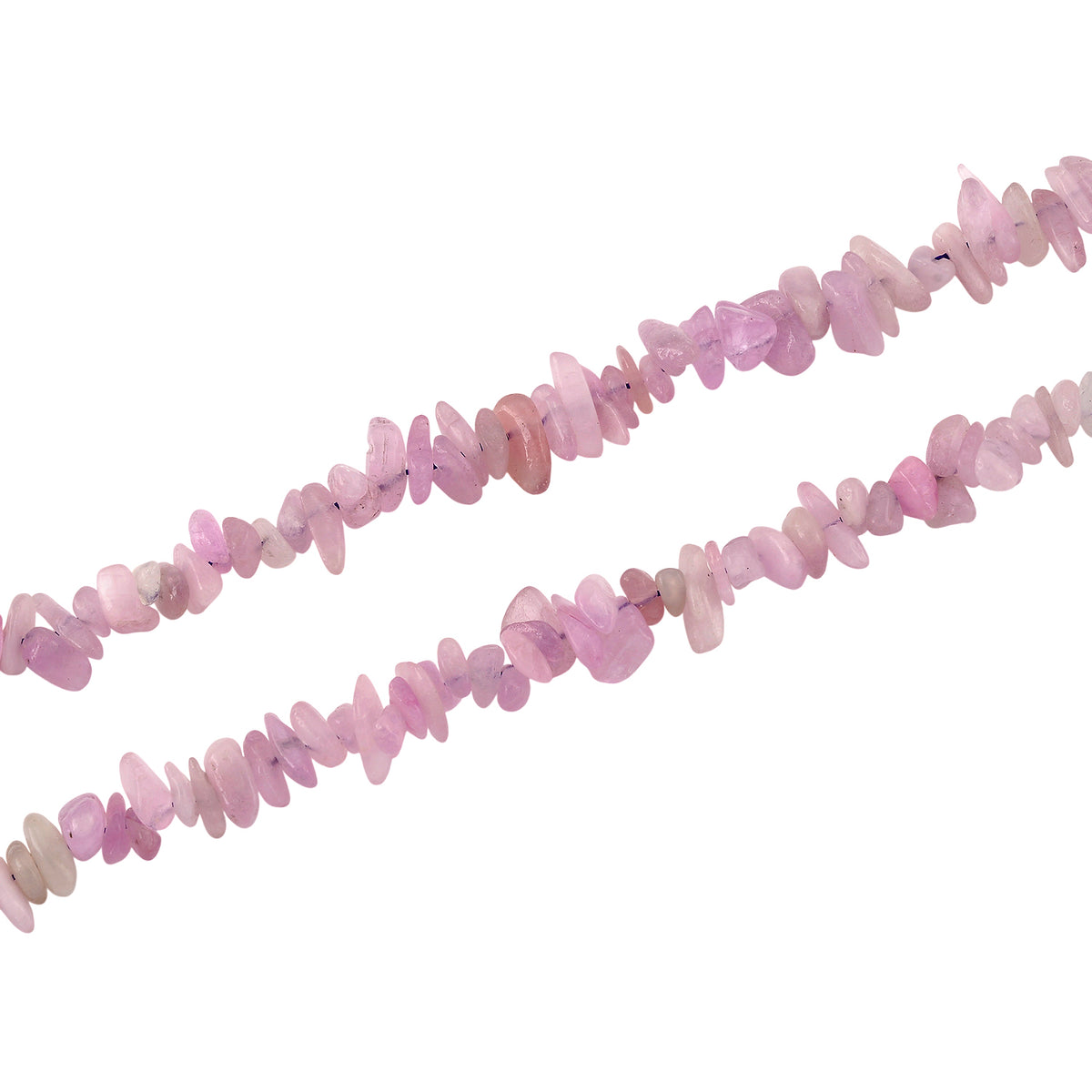 Kunzit Halskette 81 cm ca. 300.00 ct