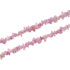 Kunzit Halskette 81 cm ca. 300.00 ct