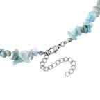 Larimar Halskette ca. 45 cm + 5  cm Extender, ca. 190.00 ct