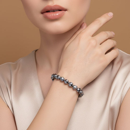 Terahertz Armband, flexibel (ca. 18 - 19 cm), ca. 100.00 ct