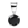 Schwarzer Spinell Anhänger - 0,63 ct.