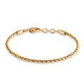 Royal Bali - D'Joy Padian Armband ca. 19 cm - 20 cm, 925 Silber 916 Gelbgold Vermeil  ca. 7,55g