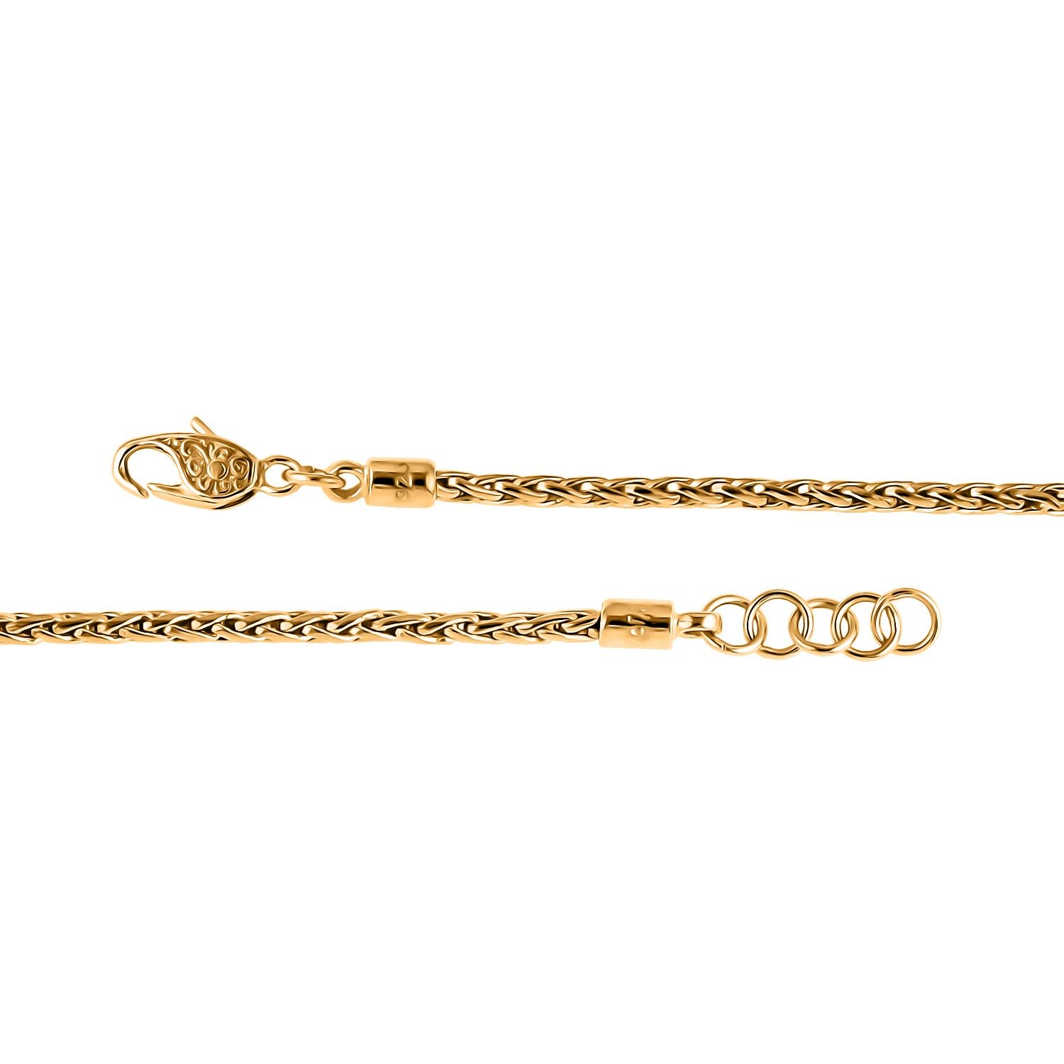 Royal Bali - D'Joy Padian Armband ca. 19 cm - 20 cm, 925 Silber 916 Gelbgold Vermeil  ca. 7,55g