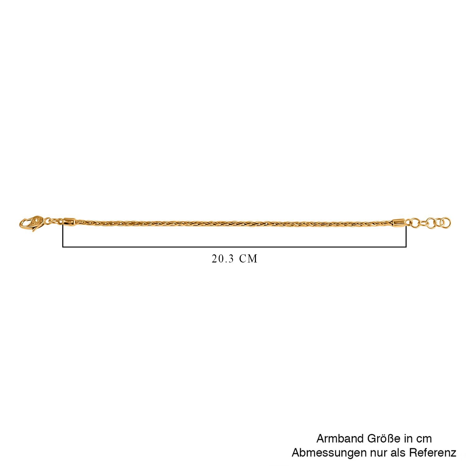 Royal Bali - D'Joy Padian Armband ca. 19 cm - 20 cm, 925 Silber 916 Gelbgold Vermeil  ca. 7,55g
