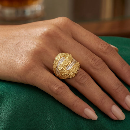 Weißer Zirkonia Ring Nickelfreies Messing (Größe 18.25)