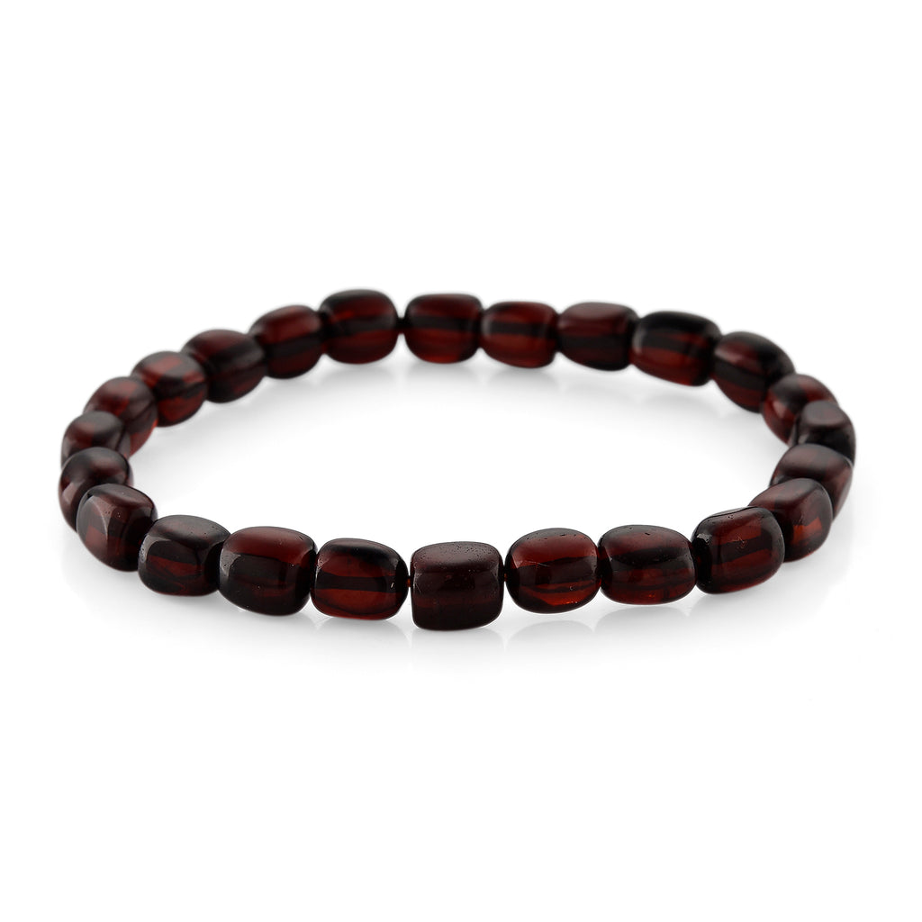 Natürliches baltisches Bernstein Armband, flexibel, (ca. 18 -19 cm)