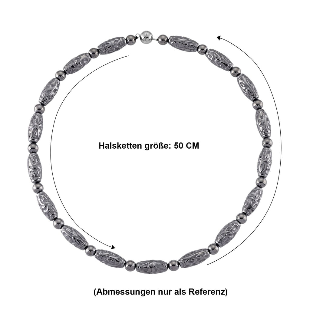 Terahertz Halskette ca. 50 cm 316L Edelstahl ca. 275.00 ct