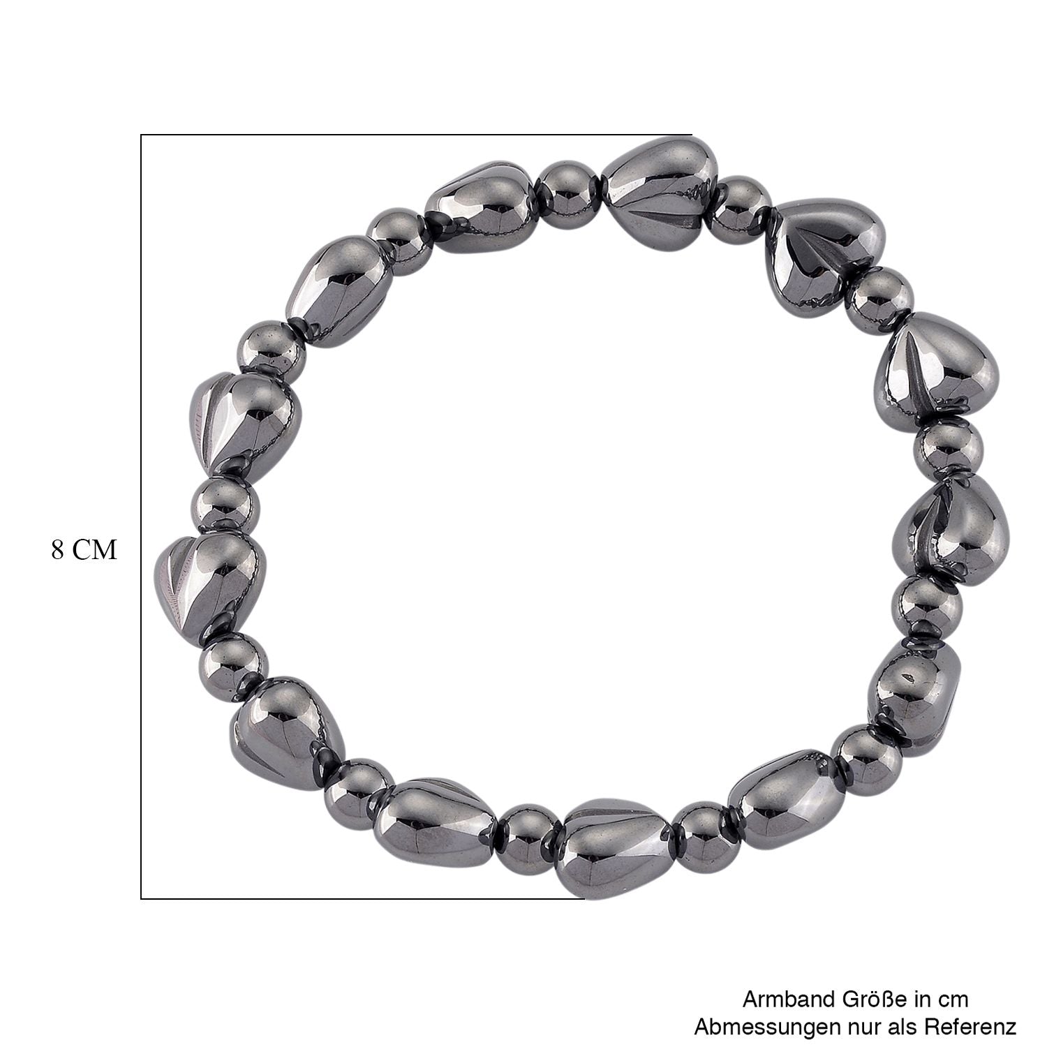 Terahertz Armband Flexibles cm ca. 120.00 ct