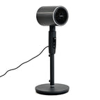 Livmore 2-in-1 Turmventilator mit Heizfunktion, Fernbedienung, LCD-Display, 12-Stunden-Timer, oszillierend, höhenverstellbar, Carbongrau