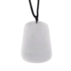 Weiße Jade Halskette Flexibles (ca. 70 cm) ca. 100,00 ct.
