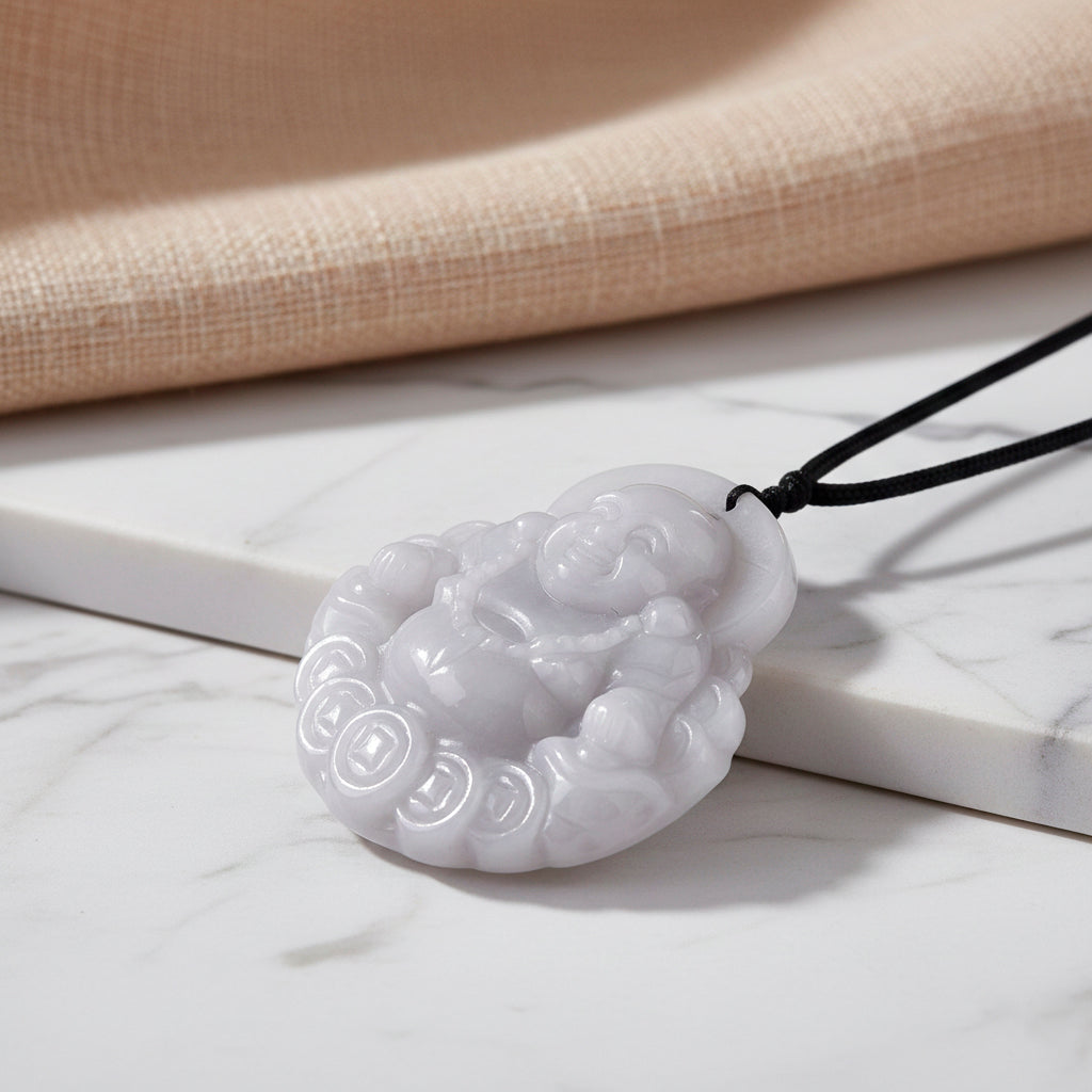 Weiße Jade Halskette Flexibles (ca. 70 cm) ca. 230,00 ct.