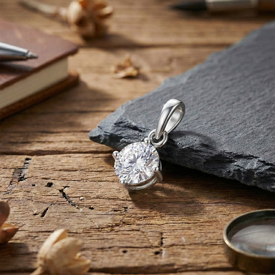 LUXURIANT DIAMOND - Lab Grown Diamant SI-GH Anhänger 375 Gold ca. 0,50 ct.