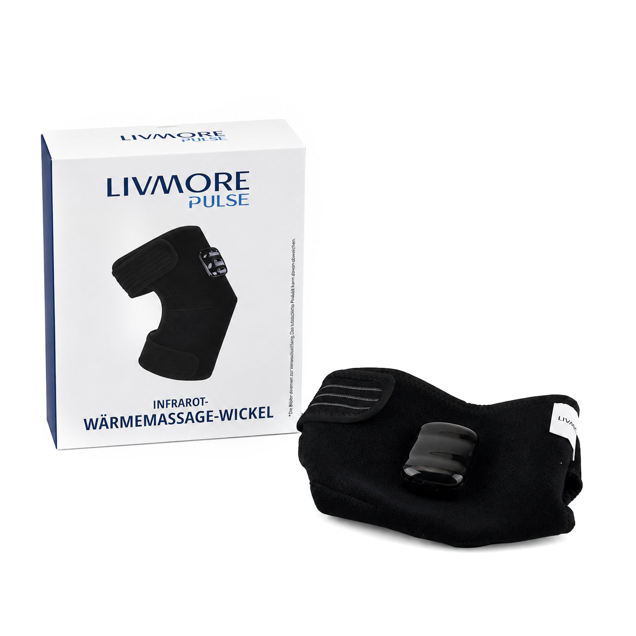 Livmore 1180 Infrared heat & vibration massage warp- Shoulder/Knee/elbow-black Size : 34*47cm Weight : 0.27kgs Color: Black Material :Fleece Voltage : 5V Function: Heating and vibration Power : 5W Built-in battery: 2500mah rechargeable battery Charging m