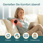 LIVMORE Handgelenkbandage mit Rotlicht und Infrarotlicht, 660nm und 850nm, Neopren, 41x9cm, Schwarz
