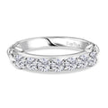 EVER TRUE Moissanit Ring Nickelfreies Messing (Größe 18.00) ca. 0,73 ct