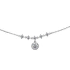 EVER TRUE Moissanit Halskette ca. 50 cm 316L Edelstahl ca. 1.39 ct