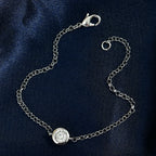 EVER TRUE 120 Facetten Moissanit Armband ca. 19 cm 316L Edelstahl ca. 0.97 ct
