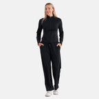 LA MAREY Kühlendes Softkomfort Jacke, UV Schutz, EU 46-48, Schwarz
