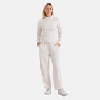 LA MAREY Kühlendes Softkomfort Jacke, UV Schutz, EU 46-48, Weiß