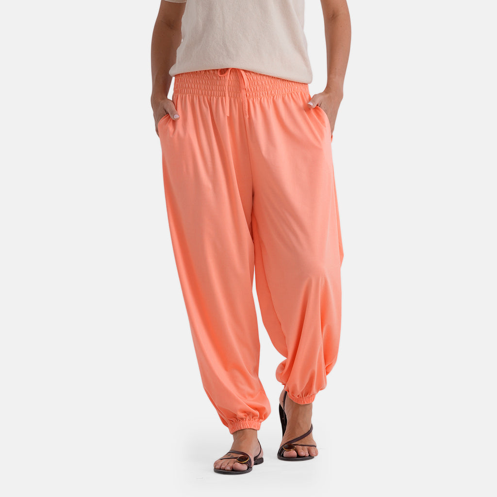 LA MAREY Jersey Komforthose mit Smokbund, Einheitsgröße, Blau