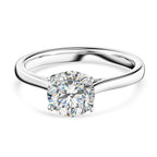 LUXURIANT DIAMOND - Lab Grown Diamant VS-E IGI zertifiziert Ring 950 Platin (Größe 18.00) ca. 2,00 ct
