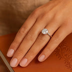 LUXURIANT DIAMOND - Lab Grown Diamant VS-E IGI zertifiziert Ring 950 Platin (Größe 18.00) ca. 2,00 ct