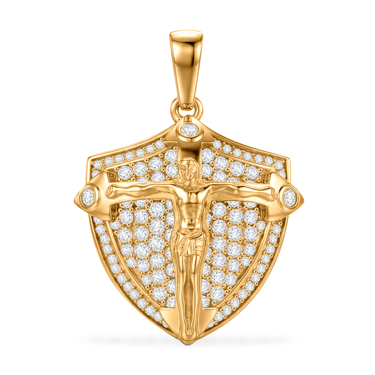 EVER TRUE Moissanit Anhänger Nickelfreies Messing ca. 1,13 ct.