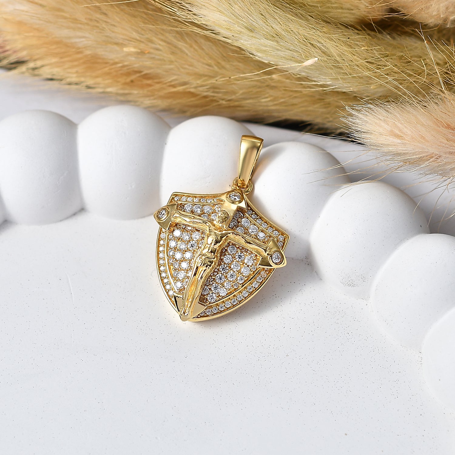 EVER TRUE Moissanit Anhänger Nickelfreies Messing ca. 1,13 ct.