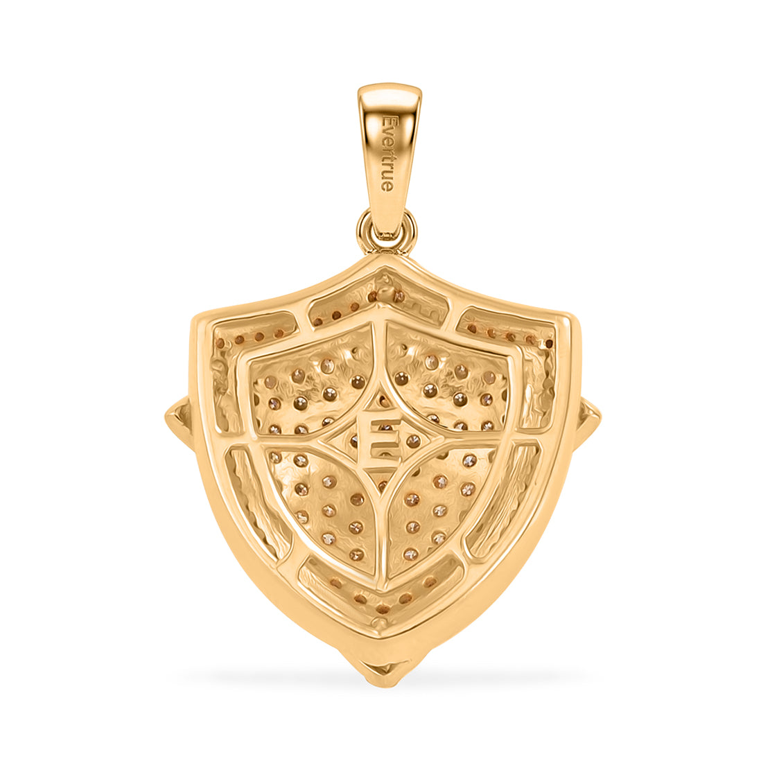 EVER TRUE Moissanit Anhänger Nickelfreies Messing ca. 1,13 ct.