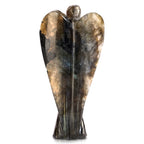 LIVMORE - Handgeschnitzte Schutzengel Figur Labradorit ca. 7,62 cm