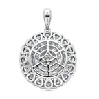 LUXURIANT DIAMOND - Lab Grown Diamant SI-GH Anhänger 925 Silber Rhodiniert ca. 3,00 ct.
