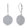 LUXURIANT DIAMOND - Lab Grown Diamant SI-GH Ohrringe 925 Silber Rhodiniert ca. 3,00 ct.