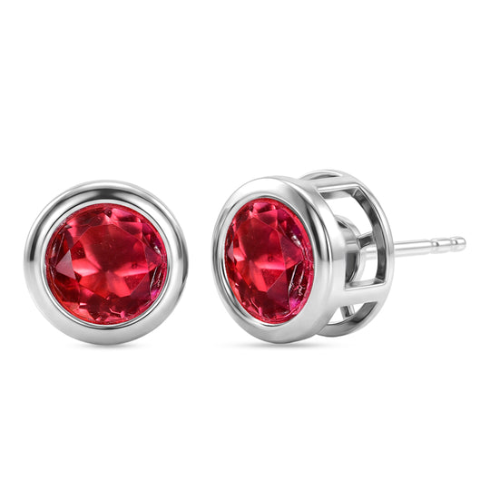 D'Joy Sunset Quarz Triplette Ohrringe 925 Silber 750 Gelb Vergoldet ca. 3.14 ct