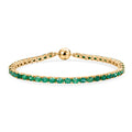 D'Joy AA Socoto Smaragd 19cm Armband - 6,69 ct.