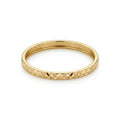 375 Gold Ring (Größe 18.00) ca.