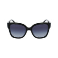 SOLE & LUCE - Swiss Eyewear, Polarized UV 400 Schutz Sonnenbrille, Schwarz,Silber