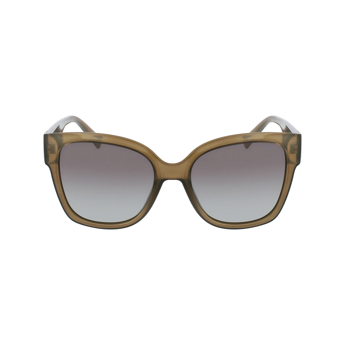 SOLE & LUCE - Swiss Eyewear polarisierte Sonnenbrille, UV 400 Schutz, Taupe mit rauchgrauem Verlauf